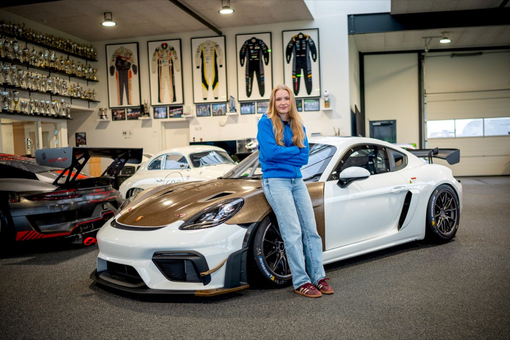 Lærke Rønn - Porsche Danmark støtter de danske Porsche-talenter.
(Foto: Mikkel O. Pedersen Racing)